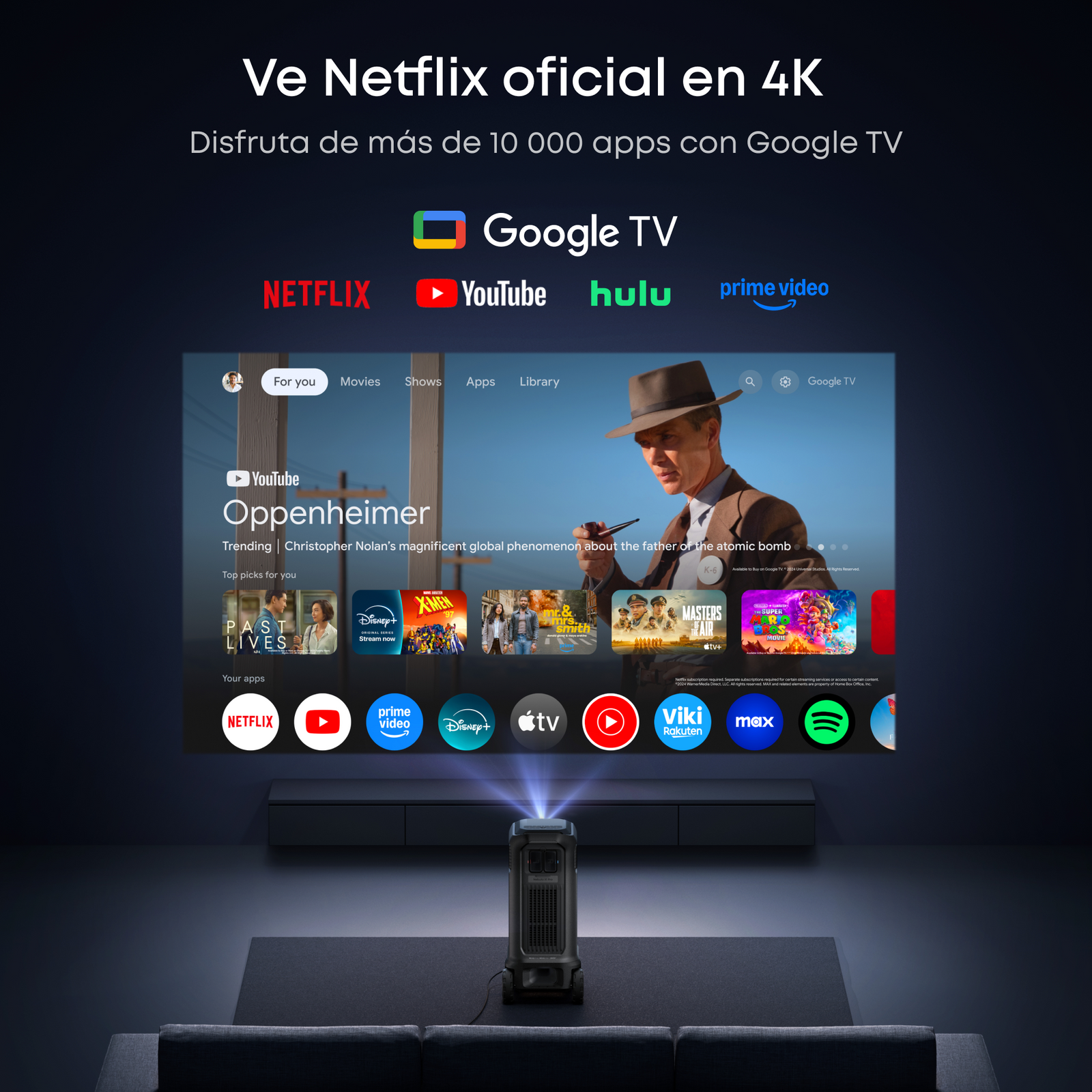 La mejor comparativa de proyectores 4K: así encuentras el modelo adecuado para tu cine en casa