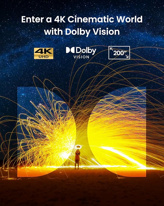 NEBULA Cosmos 4K SE Proyector Inteligente 4K Dolby Vision