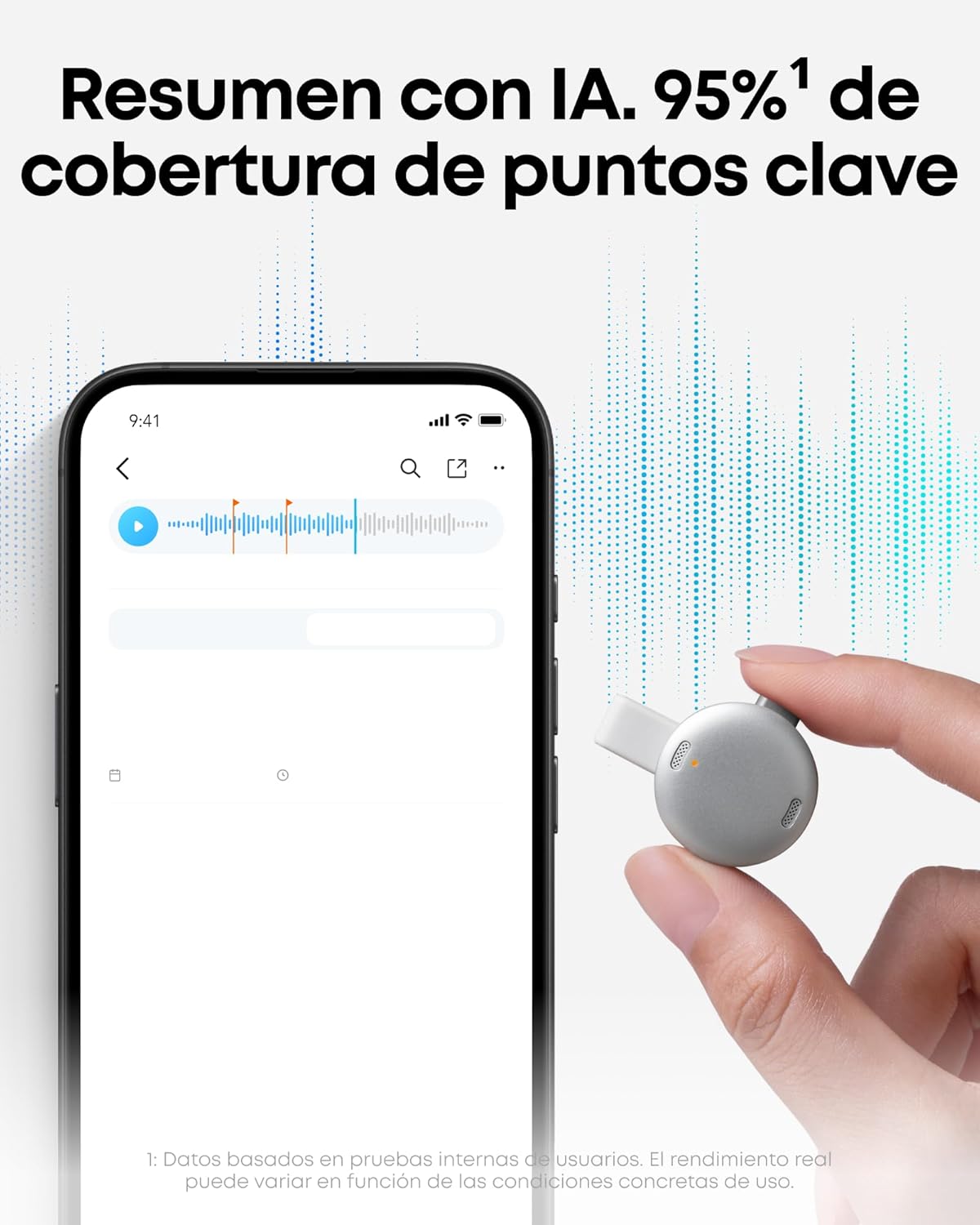 Grabadora de Voz Portátil | Soundcore Work