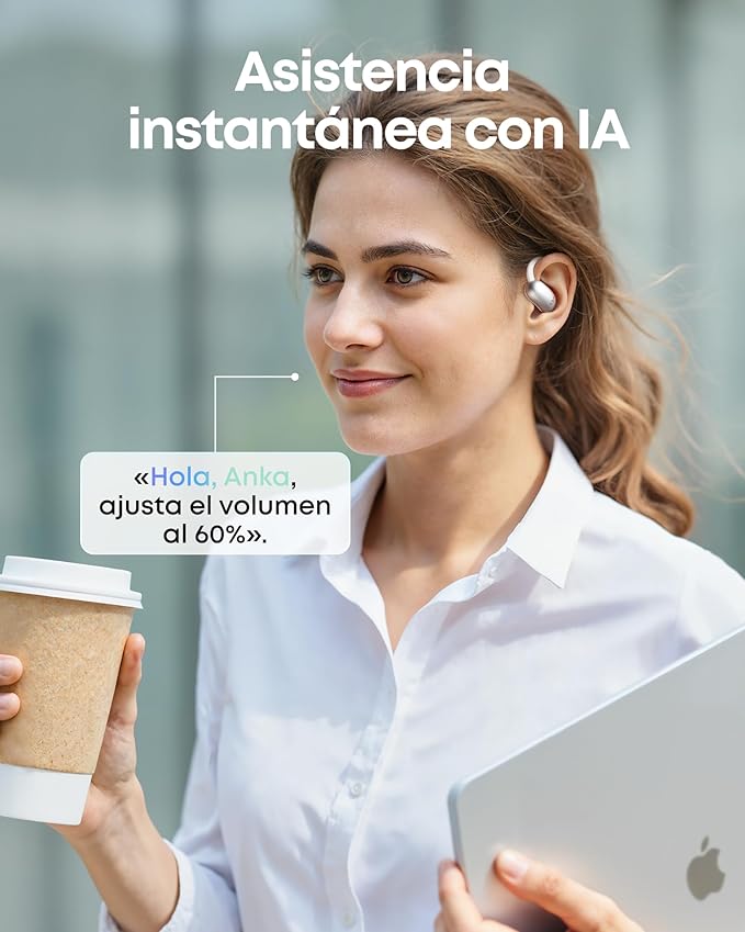 Soundcore AeroFit 2 IA-Asistente de Anker Auriculares Open-Ear
