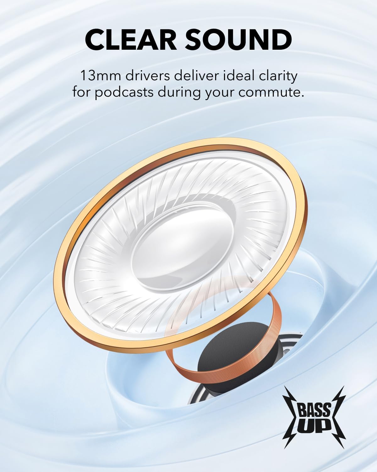 Soundcore K20i Auriculares Inalámbricos Bluetooth Semi In-Ear de Anker