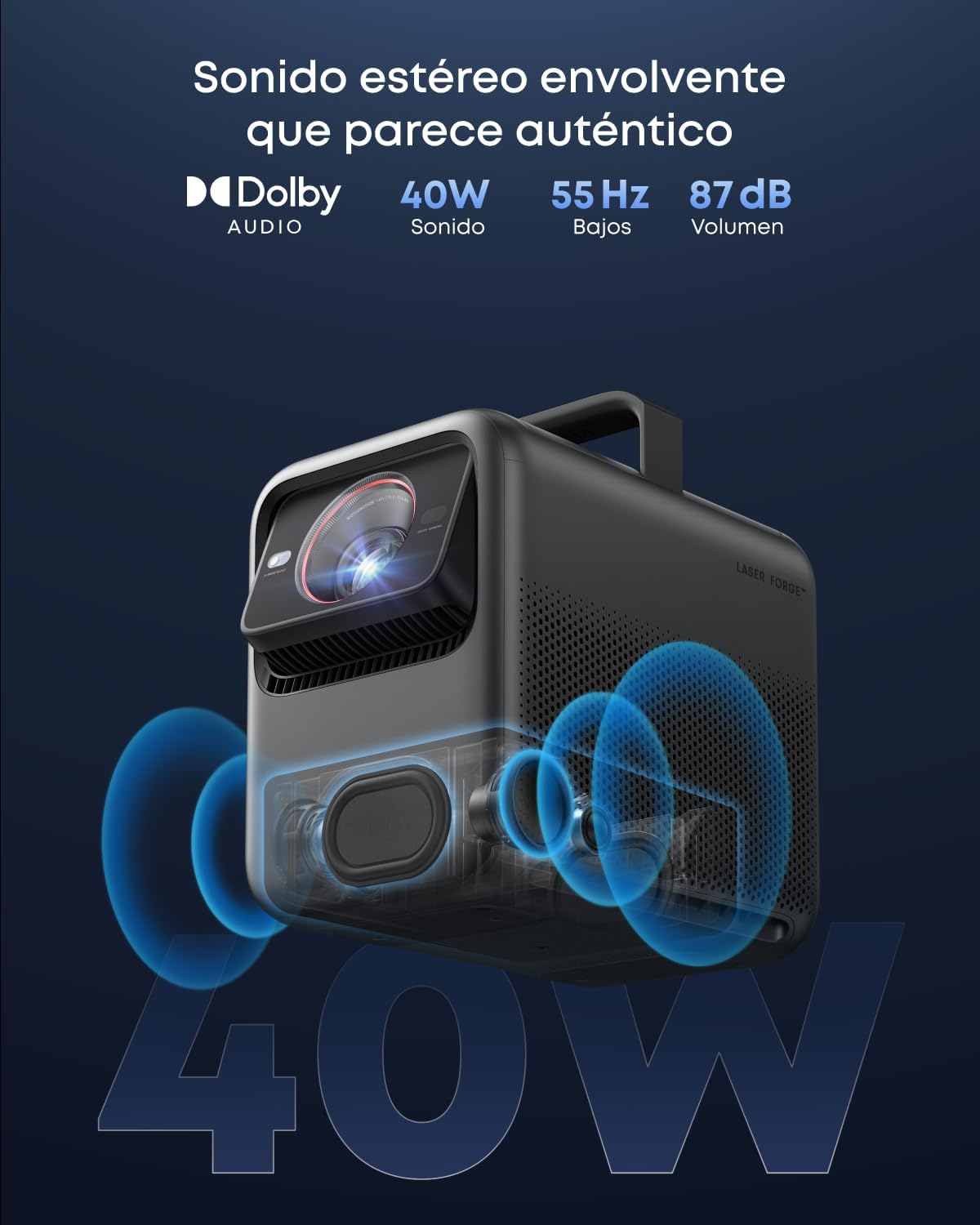 X1 Proyector 4K NEBULA|soundcore