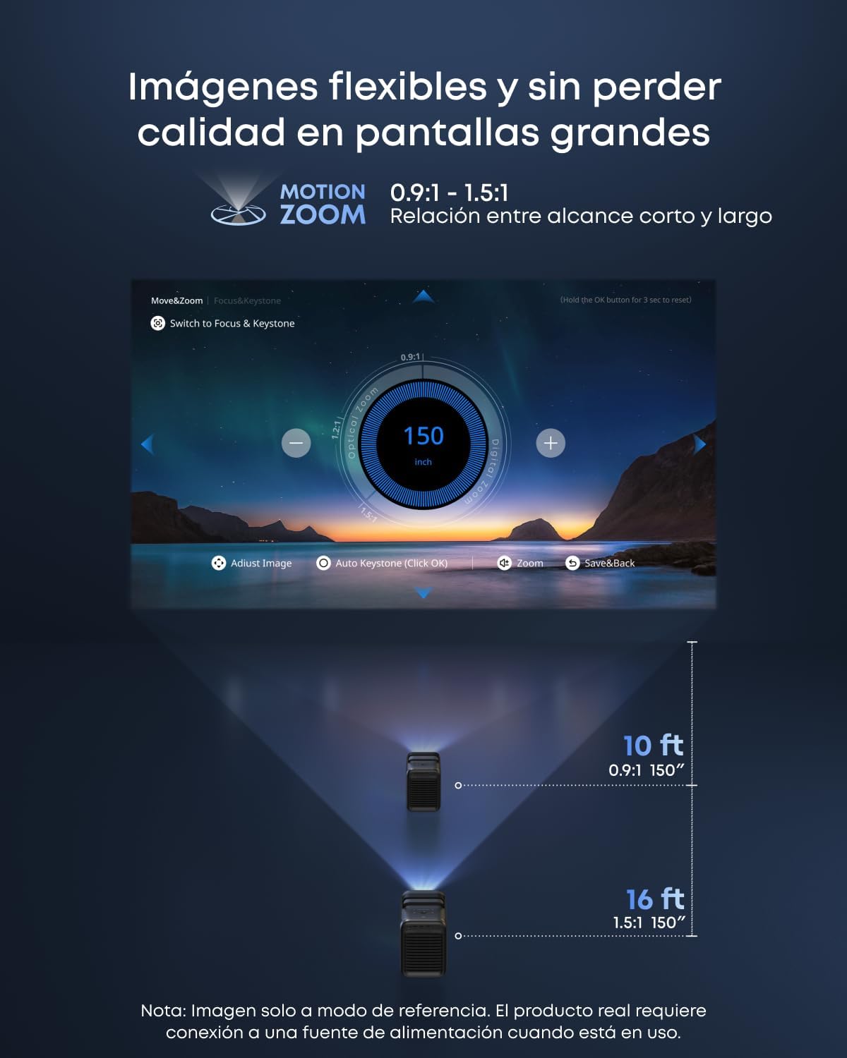 X1 Proyector 4K NEBULA|soundcore