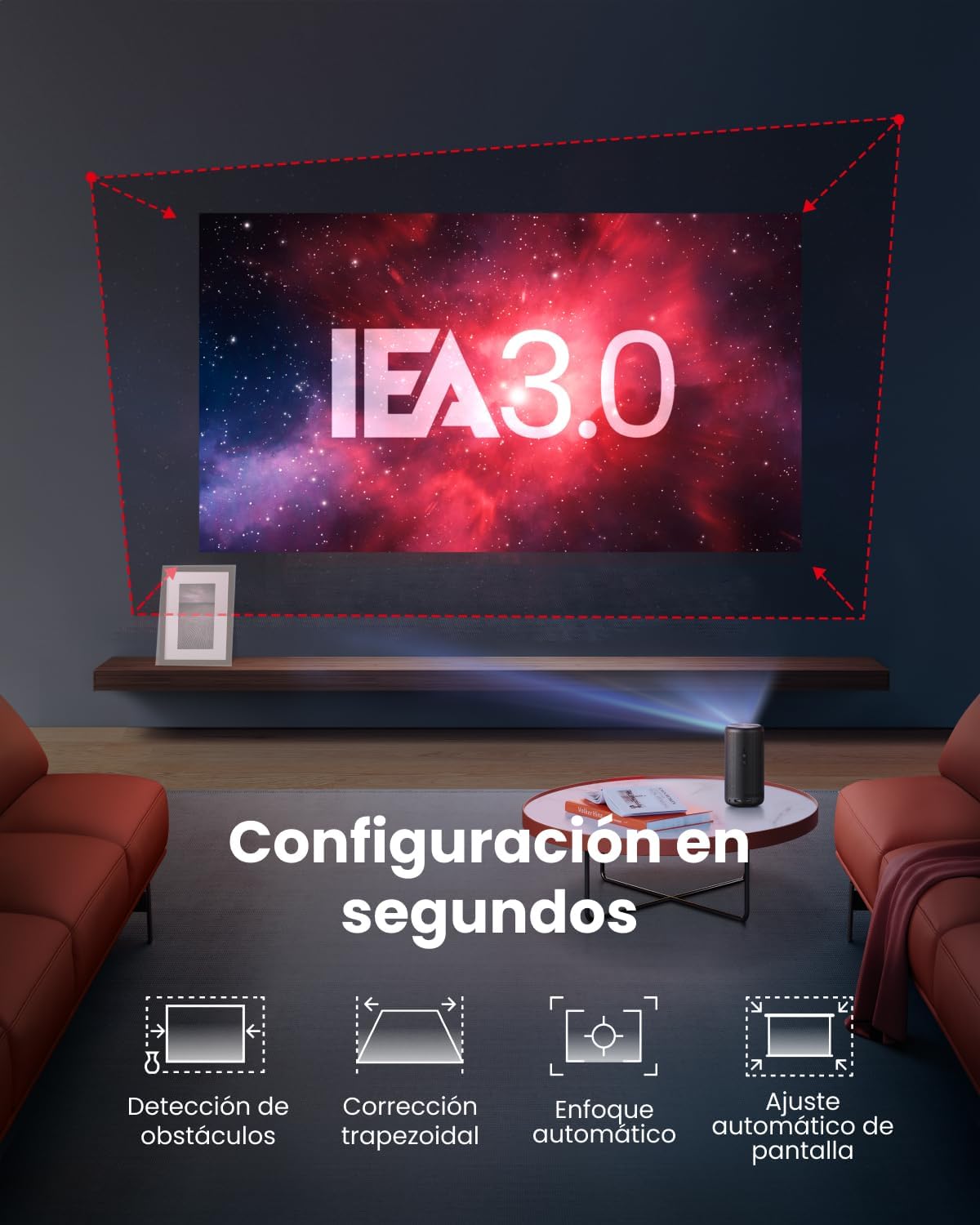 Nebula Capsule 3 Mini proyector portatil | soundcore