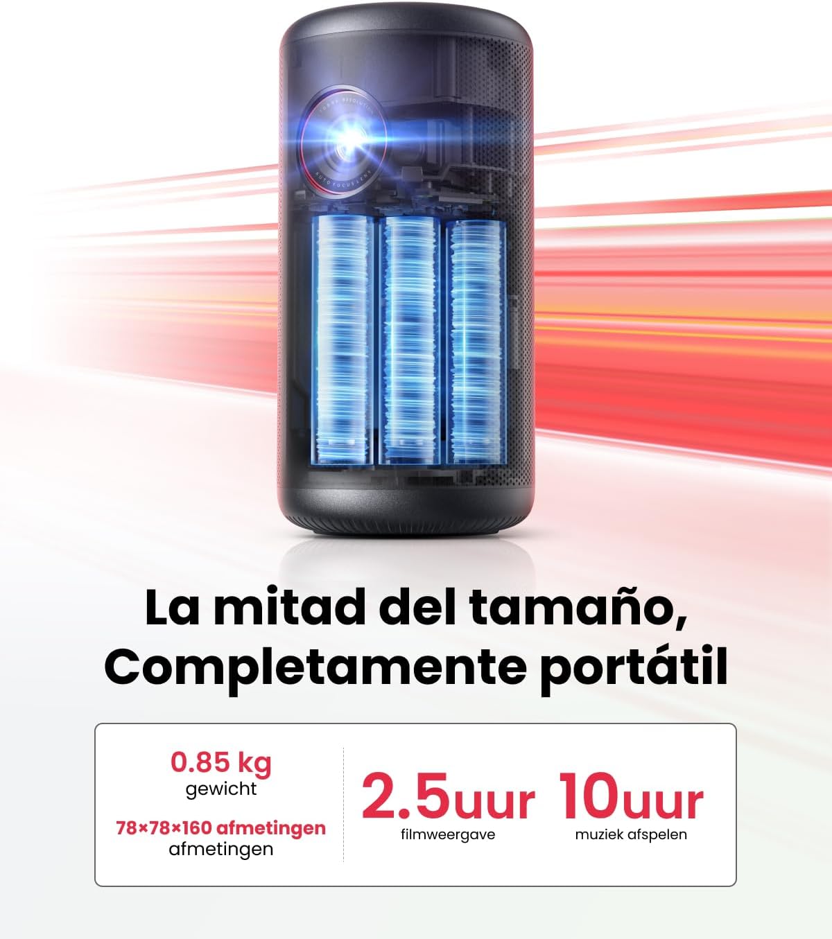 Nebula Capsule 3 Mini proyector portatil | soundcore