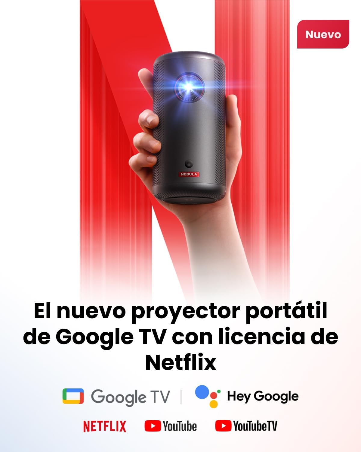 Nebula Capsule 3 Mini proyector portatil | soundcore