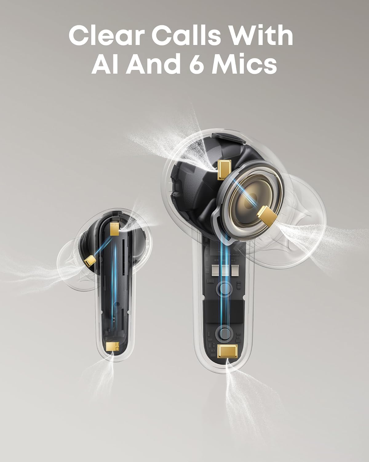P41i | Noise Cancelling Earbuds with Phone Charger