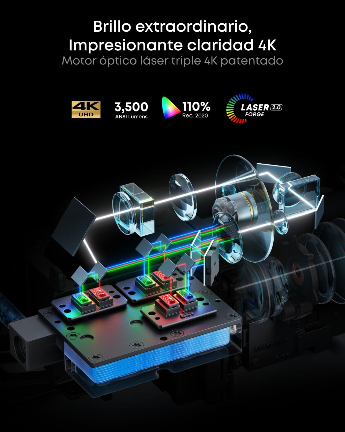 X1 Proyector 4K NEBULA|soundcore