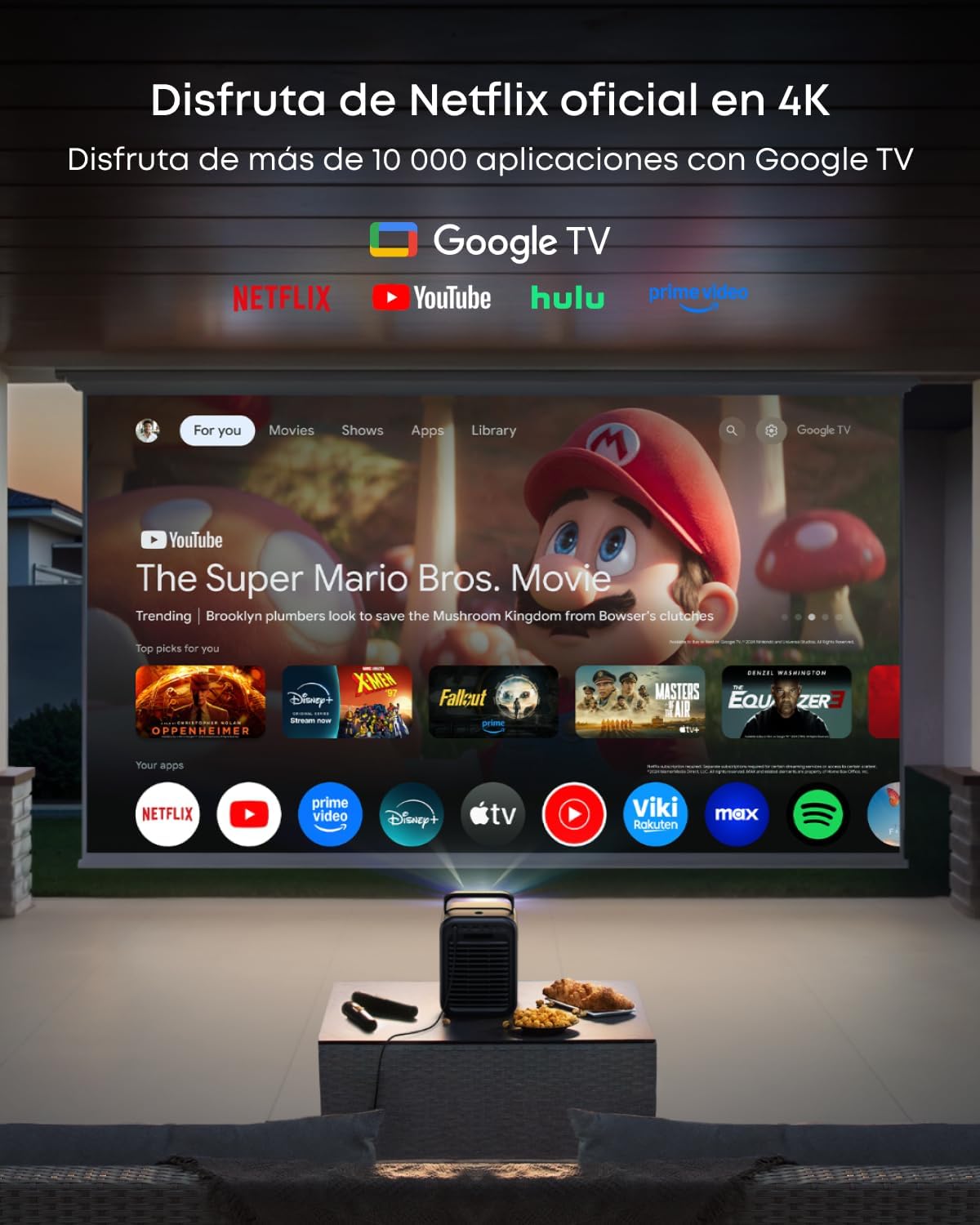 X1 Proyector 4K NEBULA|soundcore