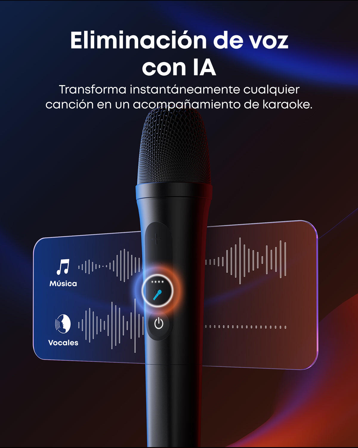 soundcore Rave 3S | Altavoz IA para fiestas con karaoke y sonido de 200W