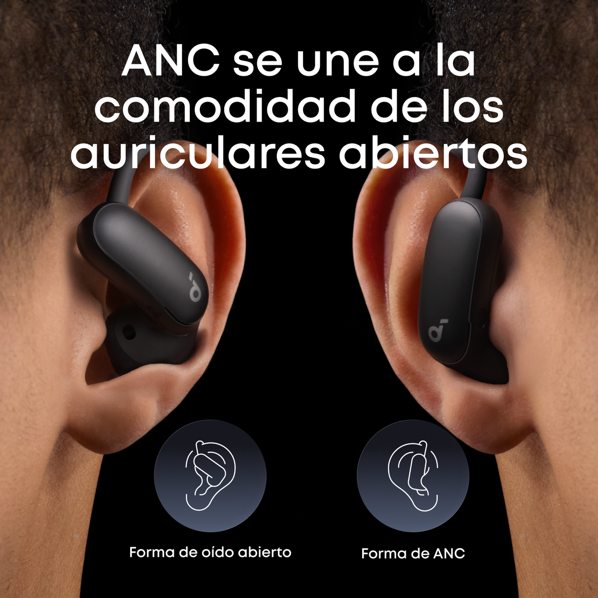 AeroFit 2 Pro | Auriculares de doble formato con diseño abierto y cancelación activa de ruido