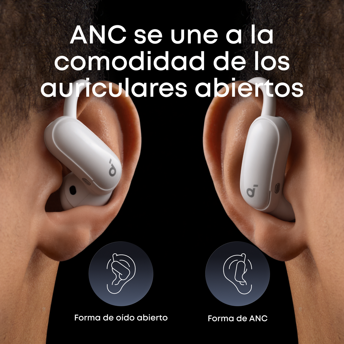 AeroFit 2 Pro | Auriculares de doble formato con diseño abierto y cancelación activa de ruido