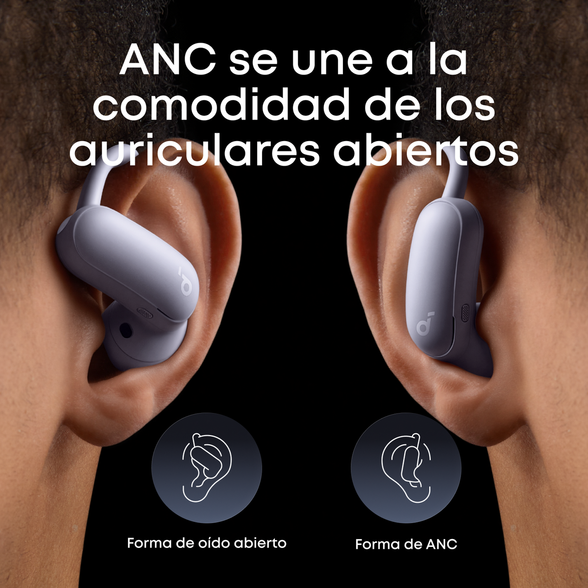 AeroFit 2 Pro | Auriculares de doble formato con diseño abierto y cancelación activa de ruido