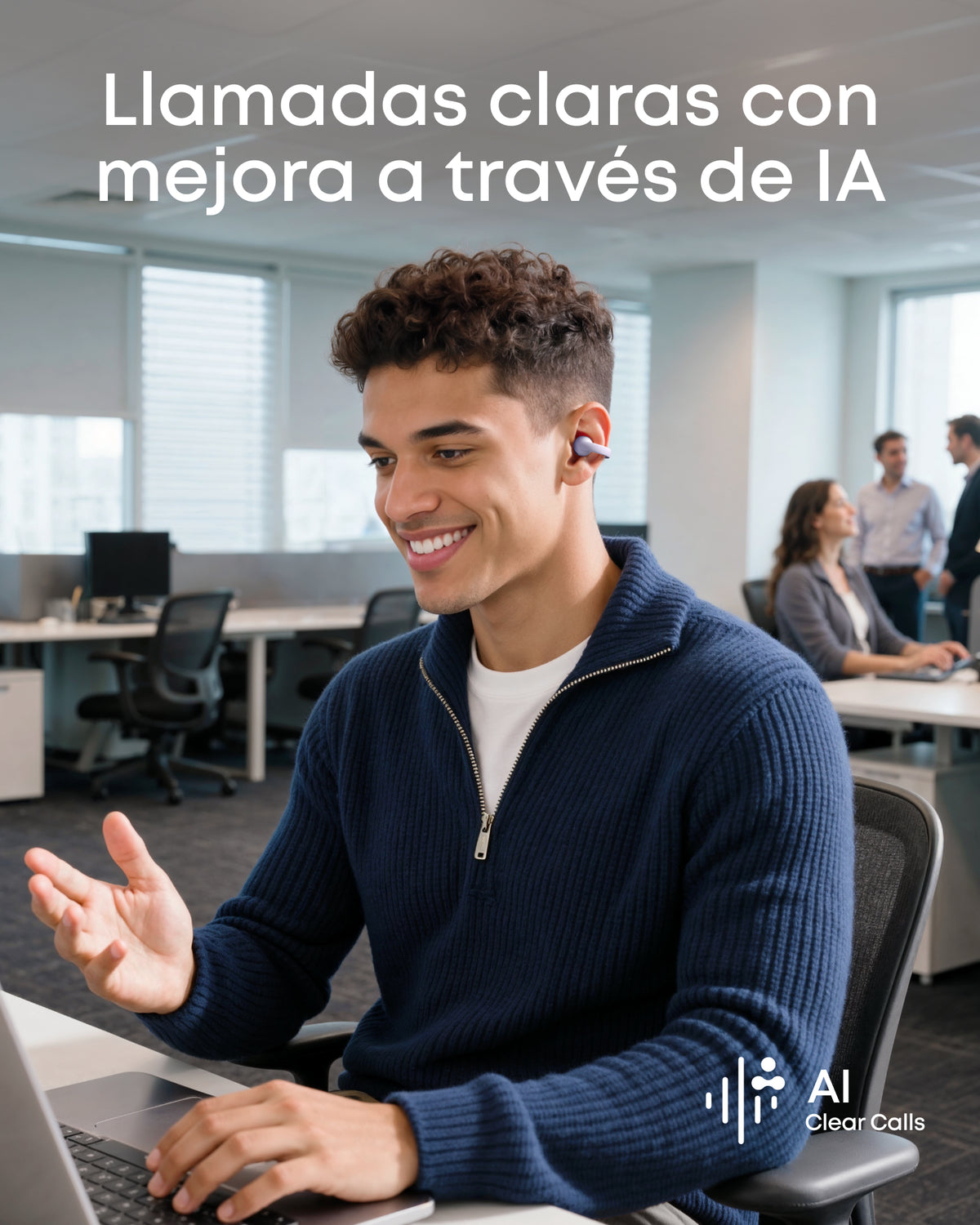 soundcore C50i | Auriculares de clip cómodos con graves potentes