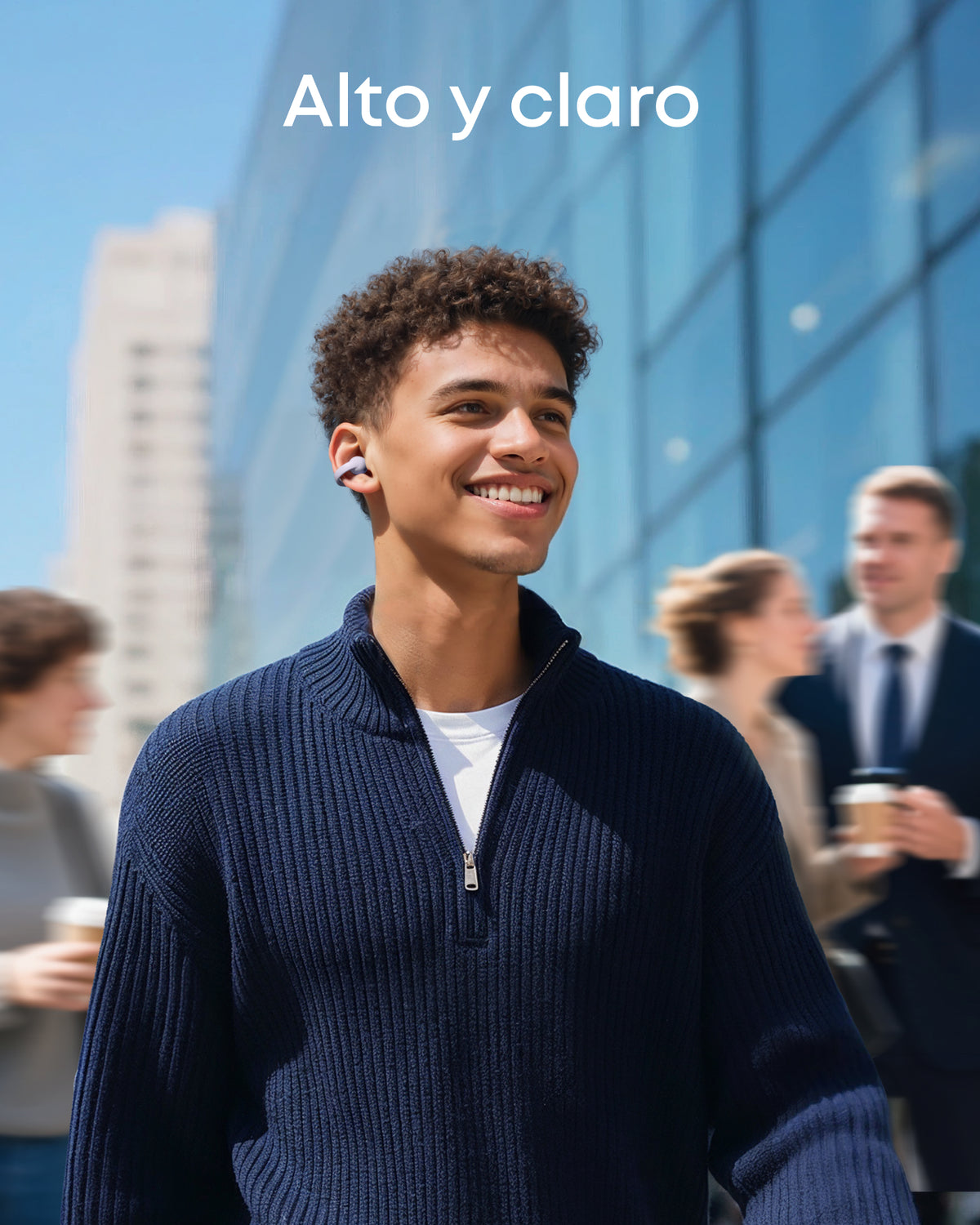 soundcore C50i | Auriculares de clip cómodos con graves potentes