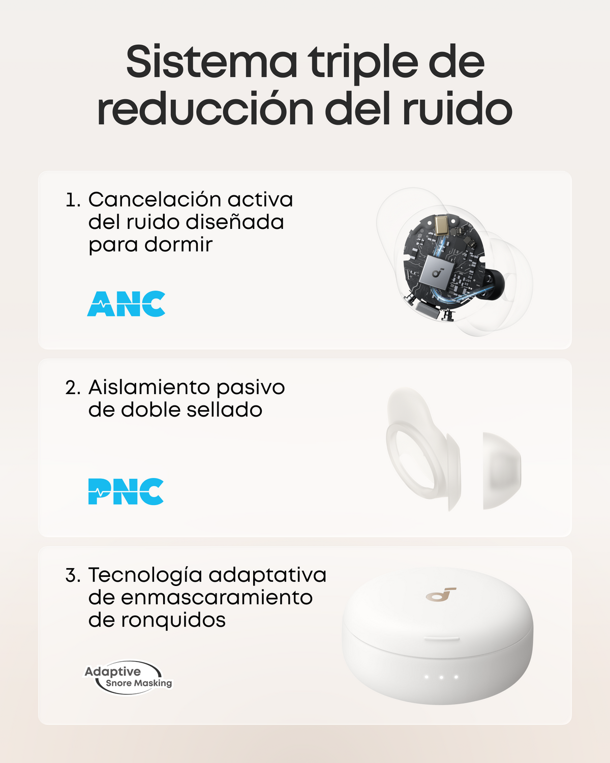 SLEEP A30 | Auriculares inalámbricos para dormir
