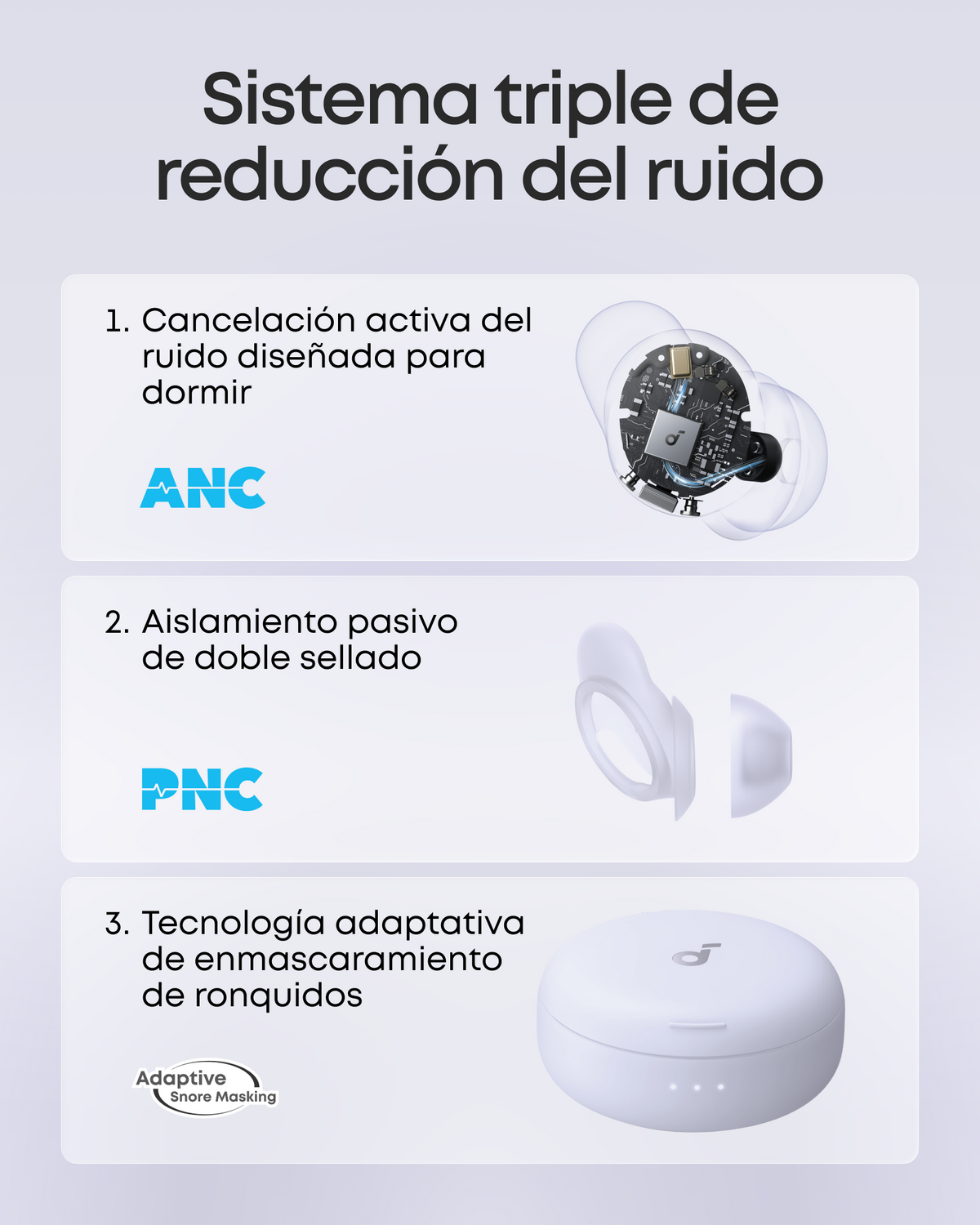 SLEEP A30 | Auriculares inalámbricos para dormir