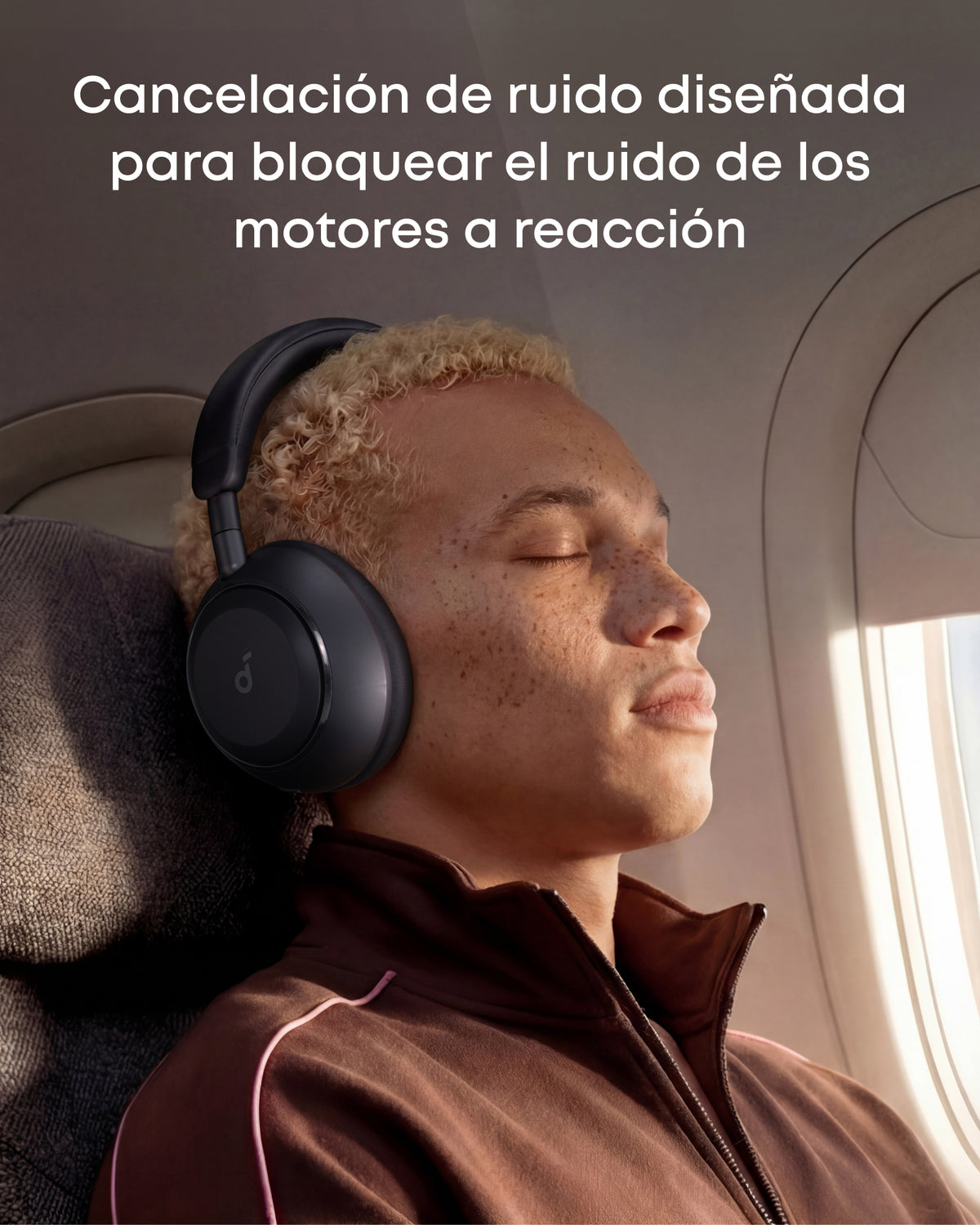 Nuevo—Soundcore Space 2 | Cómodos auriculares con cancelación de ruido para llevar puestos todo el día