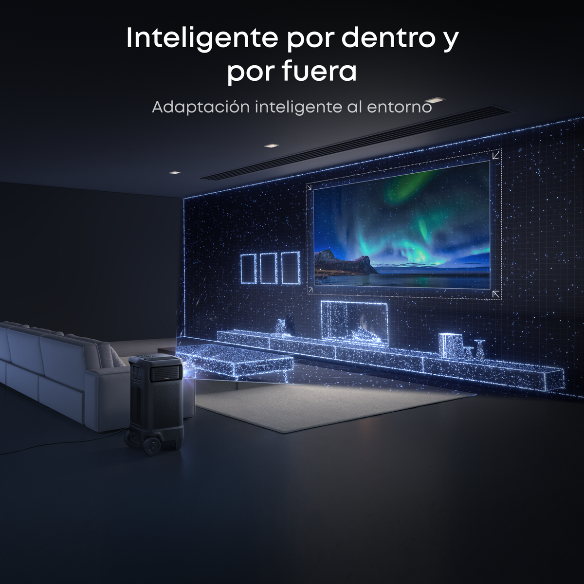 soundcore Nebula X1 Pro Proyector 4K | La primera estación de cine móvil del mundo