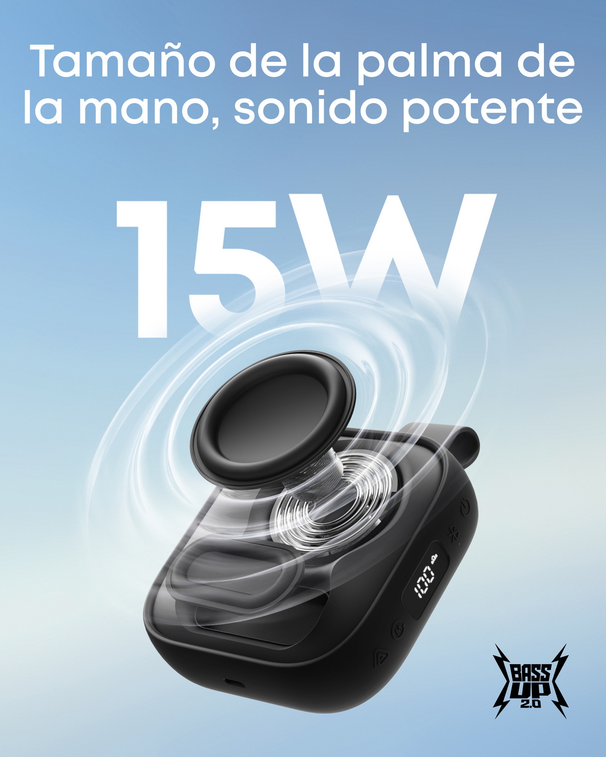 soundcore Boom Go 3i | Altavoz Bluetooth portátil con graves potentes