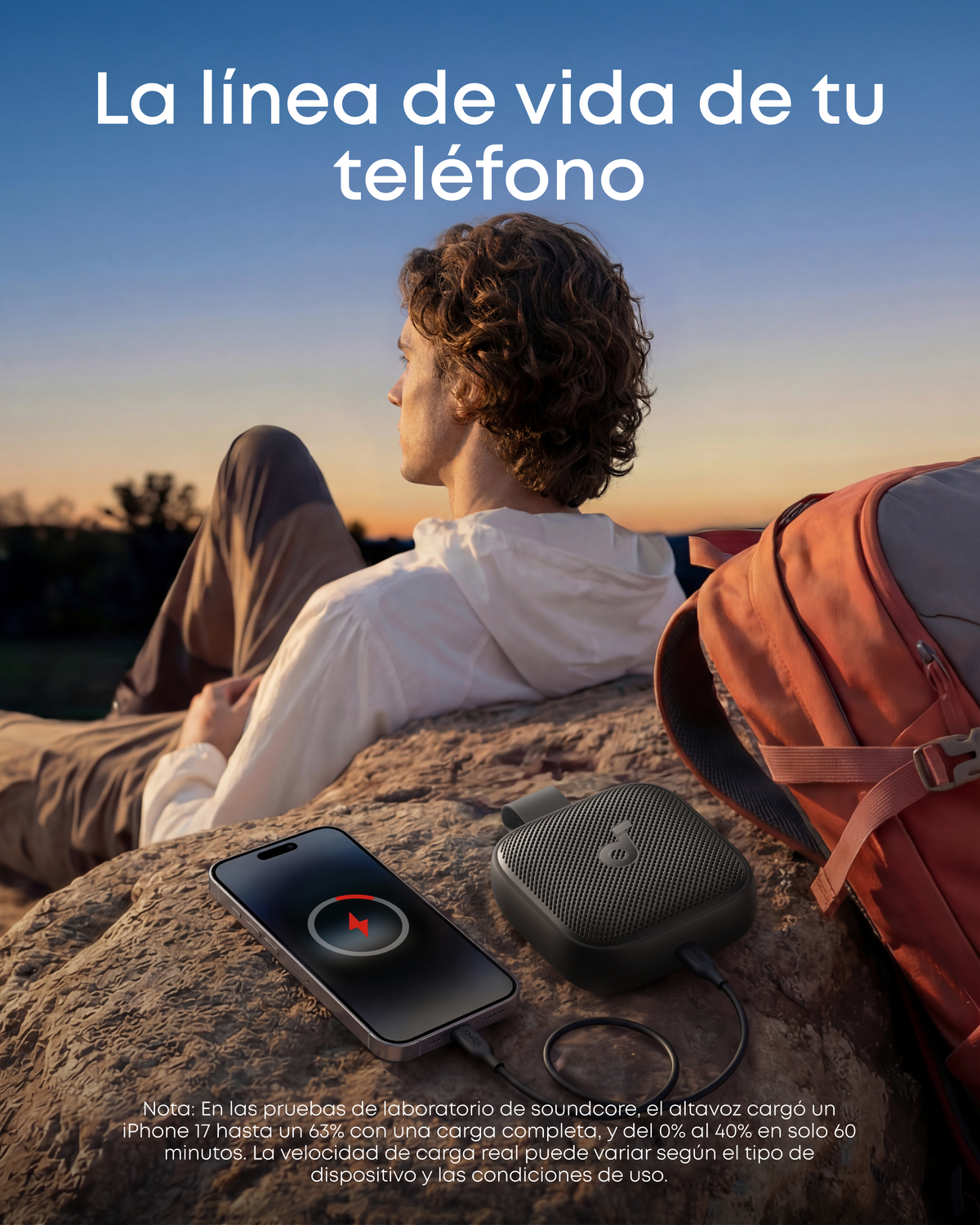 soundcore Boom Go 3i | Altavoz Bluetooth portátil con graves potentes