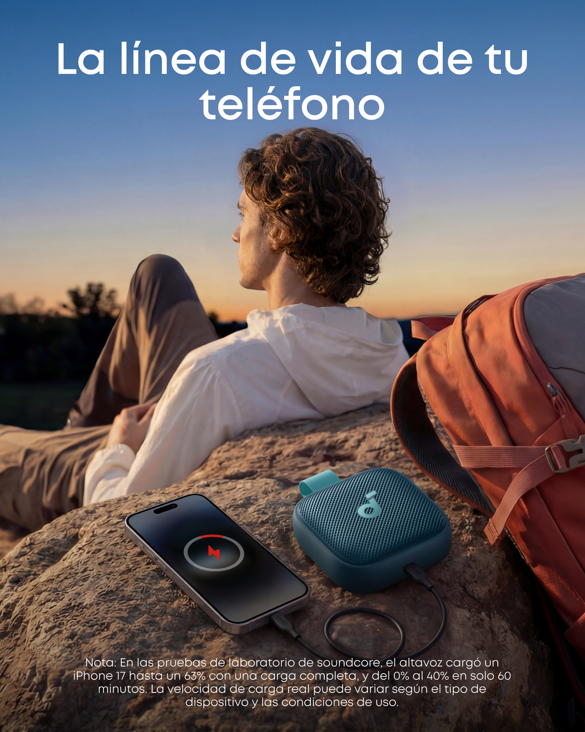 soundcore Boom Go 3i | Altavoz Bluetooth portátil con graves potentes