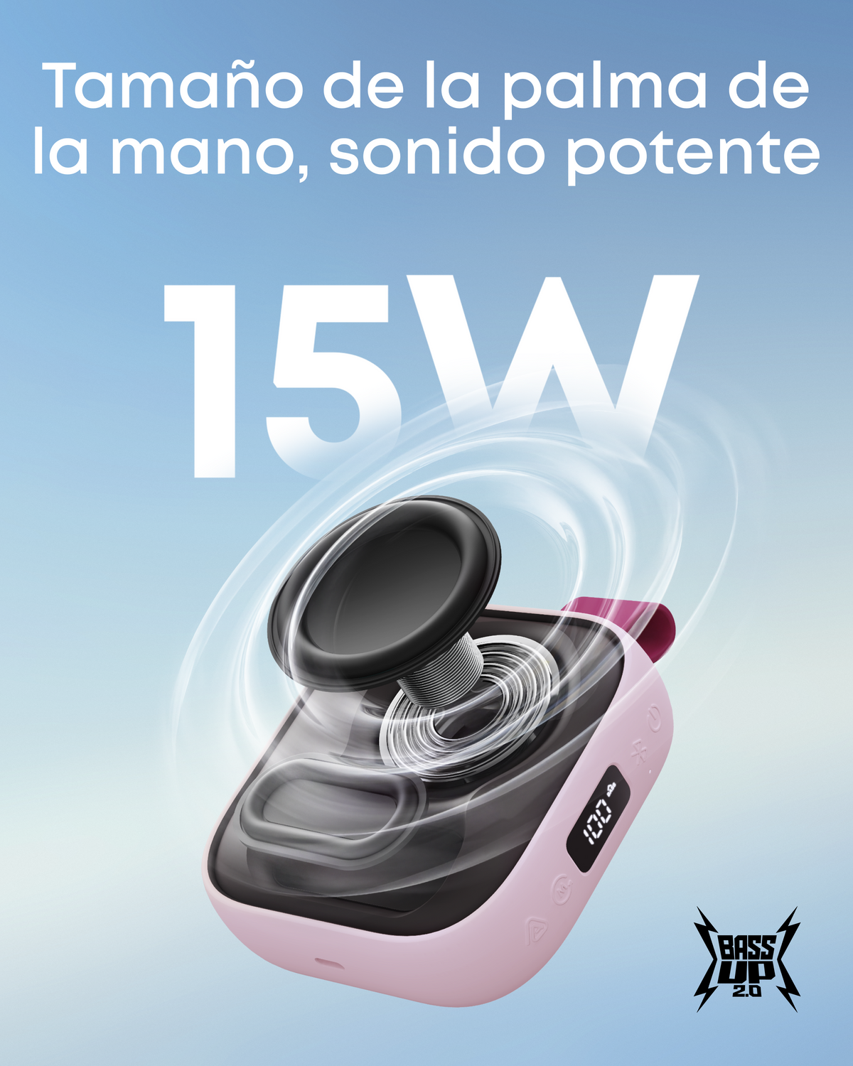 soundcore Boom Go 3i | Altavoz Bluetooth portátil con graves potentes