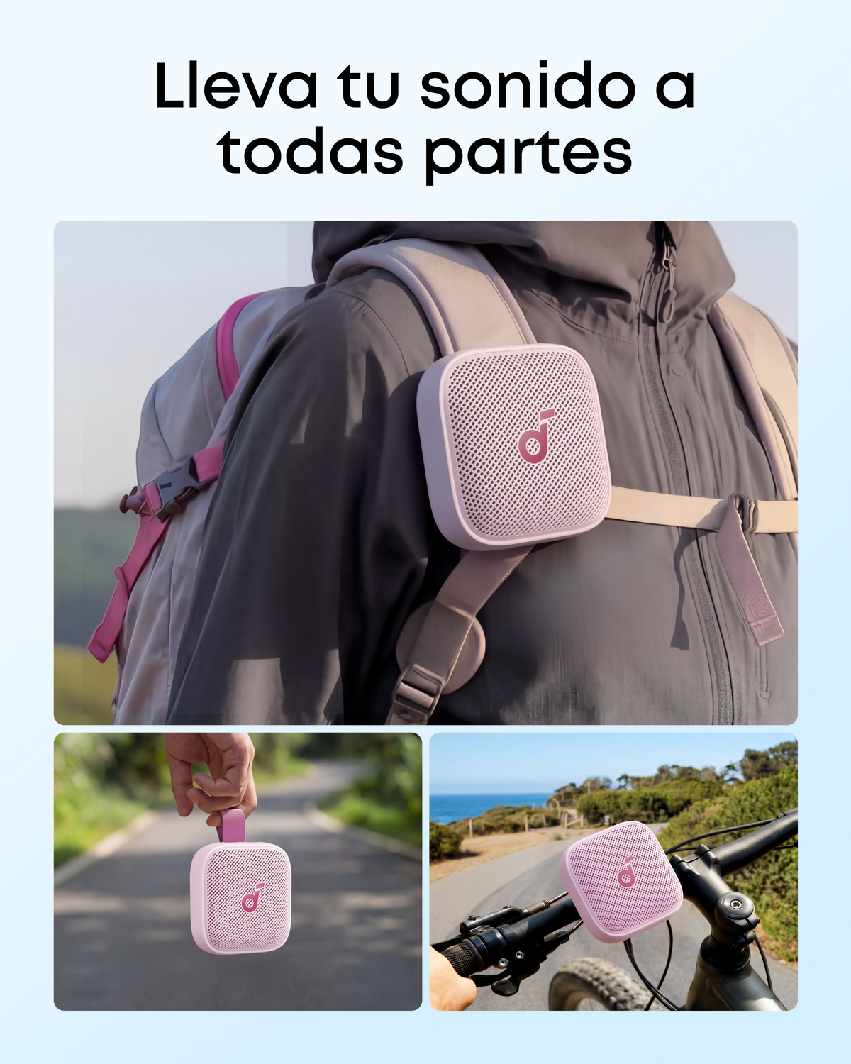 soundcore Boom Go 3i | Altavoz Bluetooth portátil con graves potentes