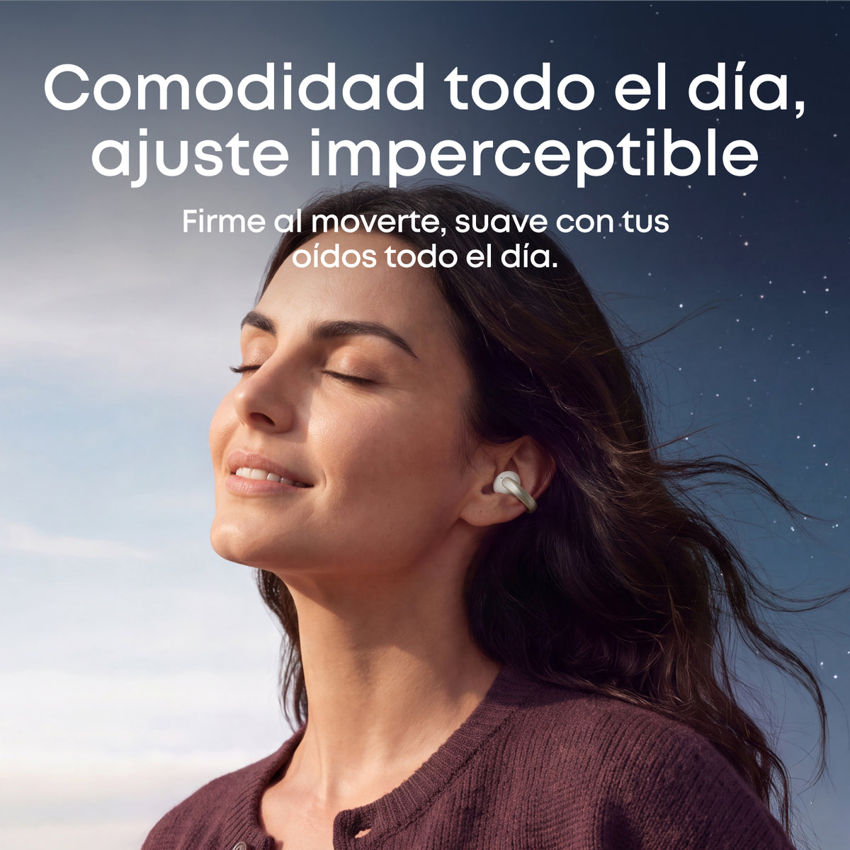 Aeroclip 2 |  Auriculares con clip certificados por Guinness para llamadas nítidas