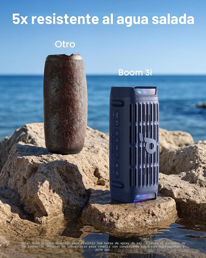 Boom 3i | Altavoz bluetooth resistente para exteriores