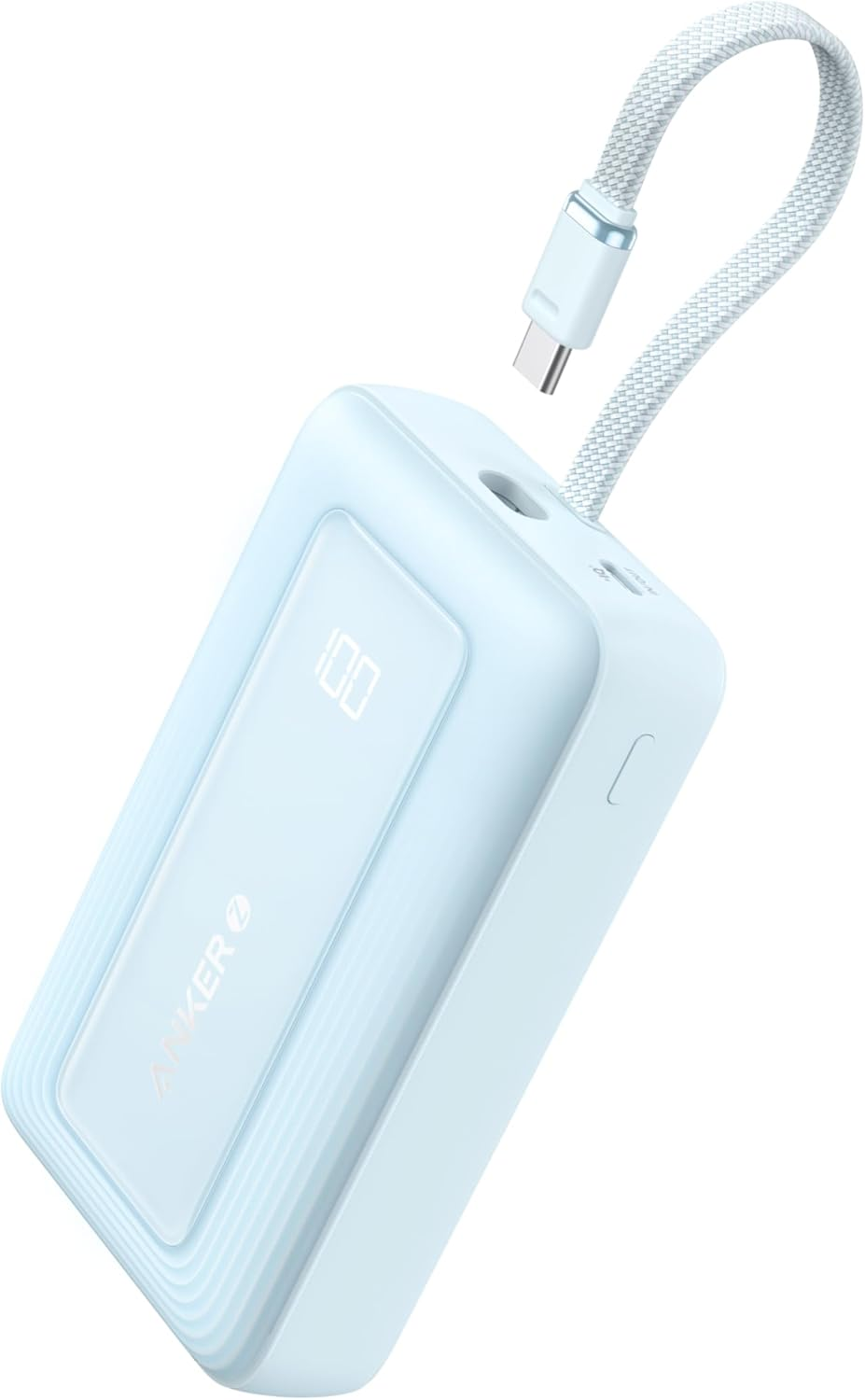 Anker Zolo Power Bank Cargador portátil inalámbrico y Compacto de 20000 mAh con Carga rápida máxima de 30 W